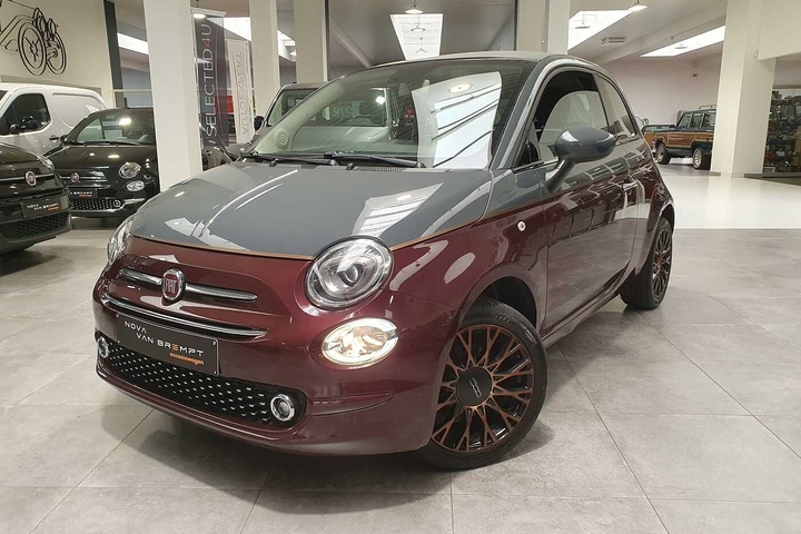 Fiat 500C 1.2i Collezione 69PK met PANODAK+ PARKS A (2018)