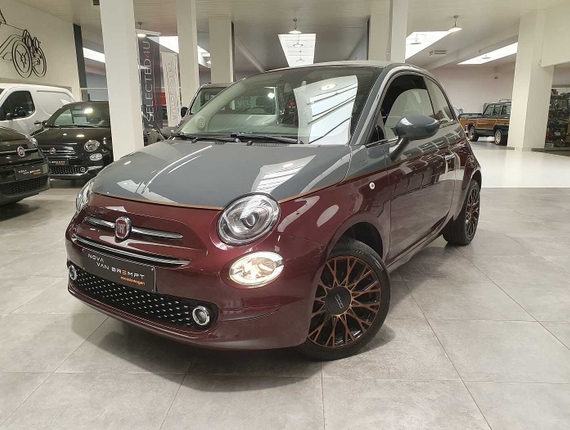 Fiat 500C 1.2i Collezione 69PK met PANODAK+ PARKS A (2018)