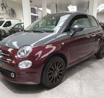 Fiat 500C 1.2i Collezione 69PK met PANODAK+ PARKS A (2018)