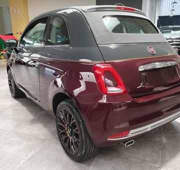 Fiat 500C 1.2i Collezione 69PK met PANODAK+ PARKS A (2018)