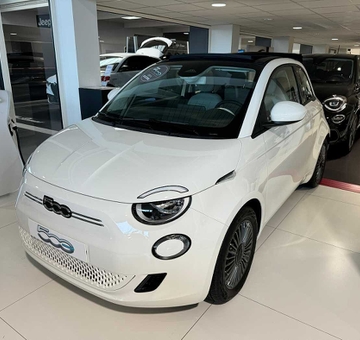 Fiat E-500C e-500 42 kWh Icon 118PK met CARPLAY+ANDROID AUTO (2022)